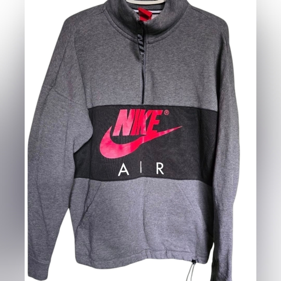 # 189 Nike Air 1/4 Zip Pullover Sweatshirt - Picture 1 of 8